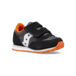 Kids Saucony Jongen | Baby'S Baby Jazz Hook & Loop Sneaker Black / Grey / Orange