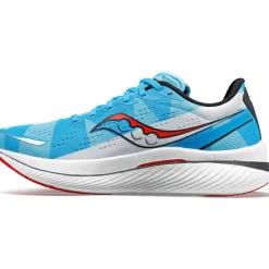 Dames Saucony Neutraal | Dames Chicago Endorphin Speed 3 Blue / White / Red