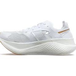 Dames Saucony Racing | Dames Endorphin Elite White / Gold