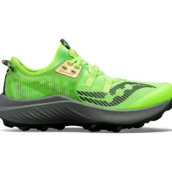 Dames Saucony Trail Running | Dames Endorphin Rift Slime / Umbra