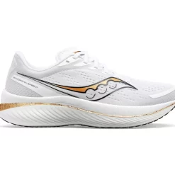 Dames Saucony Neutraal | Dames Endorphin Speed 3 White / Gold