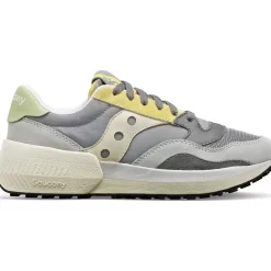 Dames Saucony Jazz | Dames Jazz Nxt Grey / Yellow