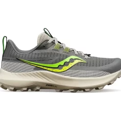 Dames Saucony Trail Running | Dames Peregrine 13 Gravel / Slime