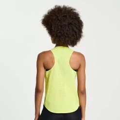 Dames Saucony Tops | Dames Pinnacle Tank Citron