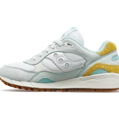 Dames Saucony Shadow | Dames Shadow 6000 Unplugged Turquoise / Yellow