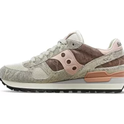 Dames Saucony Shadow | Dames Shadow Original Beige / Python