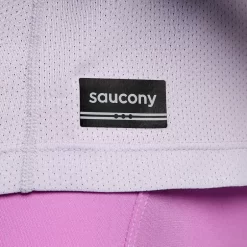 Dames Saucony Tops | Dames Stopwatch Long Sleeve Mauve