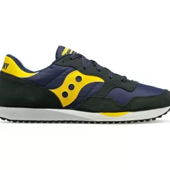 Heren Saucony Dxn | Dxn Trainer Navy / Yellow