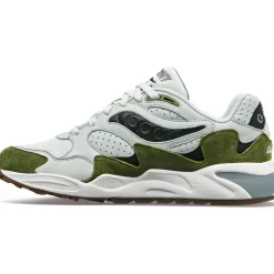 Heren Saucony Grid | Grid Shadow 2 Green / Green