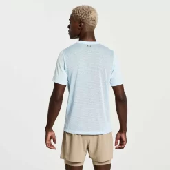 Heren Saucony Tops | Heren Elevate Short Sleeve Vapor