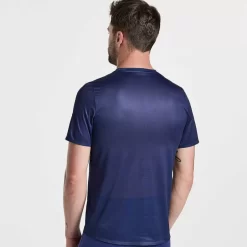 Heren Saucony Tops | Heren Elite Short Sleeve Sodalite