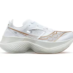 Heren Saucony Racing | Heren Endorphin Elite White / Gold