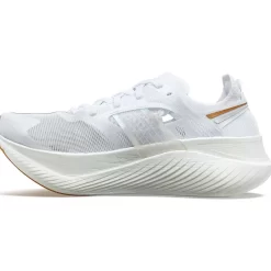 Heren Saucony Racing | Heren Endorphin Elite White / Gold