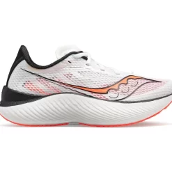 Heren Saucony Neutraal | Heren Endorphin Pro 3 White / Black / Vizired