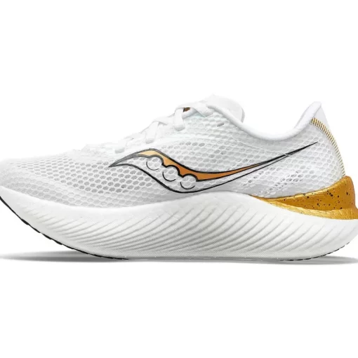 Heren Saucony Neutraal | Heren Endorphin Pro 3 White / Gold