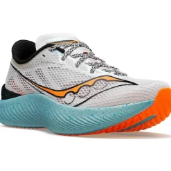 Heren Saucony Neutraal | Heren Endorphin Pro 3 Fog / Viziorange