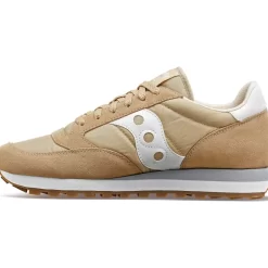 Heren Saucony Jazz | Heren Jazz Original Beige / White