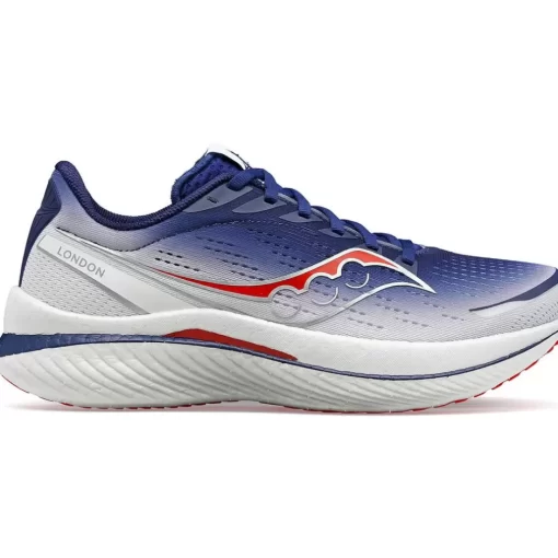 Heren Saucony Neutraal | Heren London Endorphin Speed 3 Navy / White