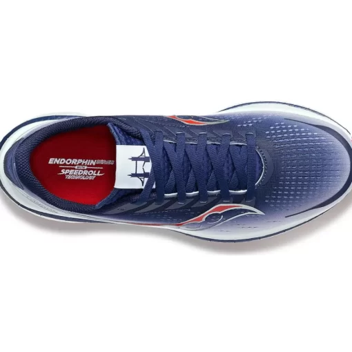 Heren Saucony Neutraal | Heren London Endorphin Speed 3 Navy / White