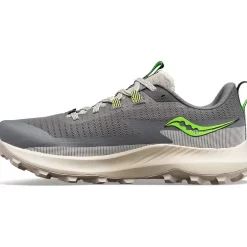 Heren Saucony Trail Running | Heren Peregrine 13 Gravel / Slime