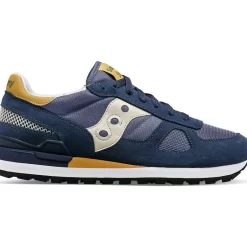 Heren Saucony Shadow | Heren Shadow Original Navy / Tan