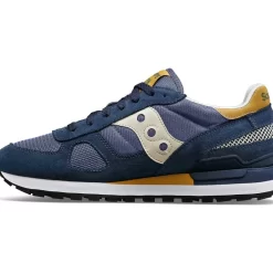 Heren Saucony Shadow | Heren Shadow Original Navy / Tan