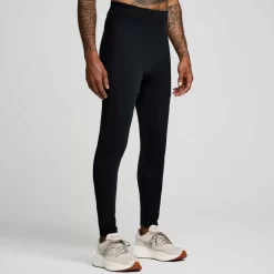 Heren Saucony Tights And Shorts | Heren Solstice Tight Black