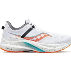 Heren Saucony Stabiliteit | Heren Tempus White / Viziorange