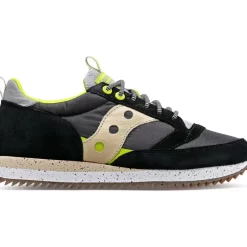 Heren Saucony Jazz | Jazz 81 Peak Premium Black / Acid Lime